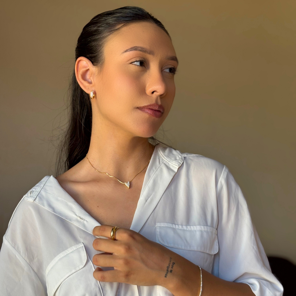 Colar Afeto - Dourado