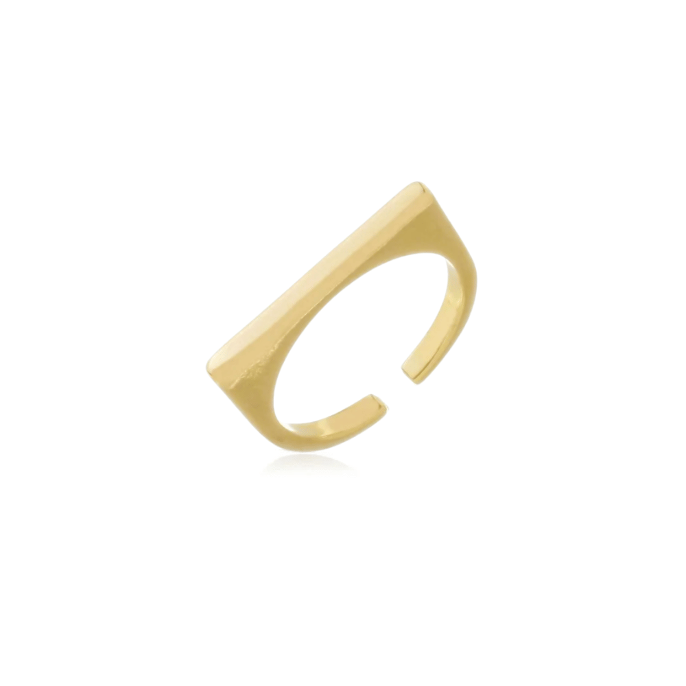 Anel Zenith Ajustável - Dourado