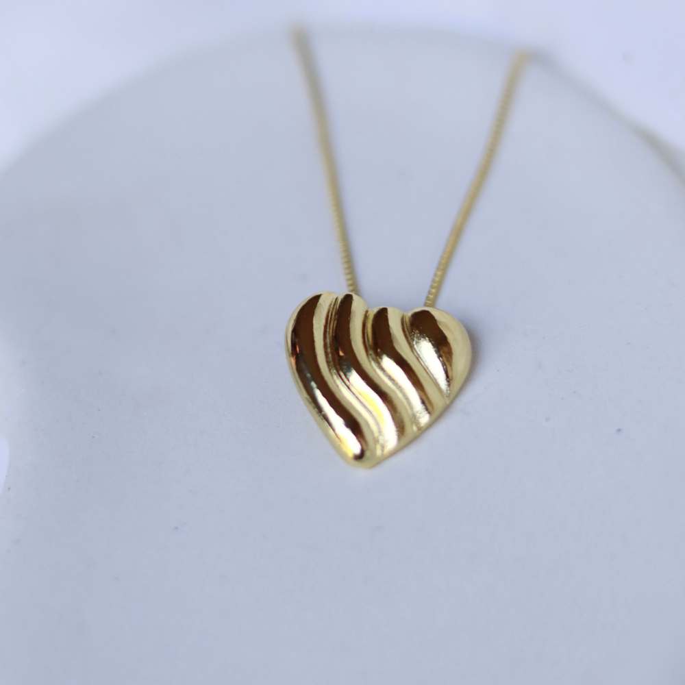 Colar Pulso do Amor - Dourado