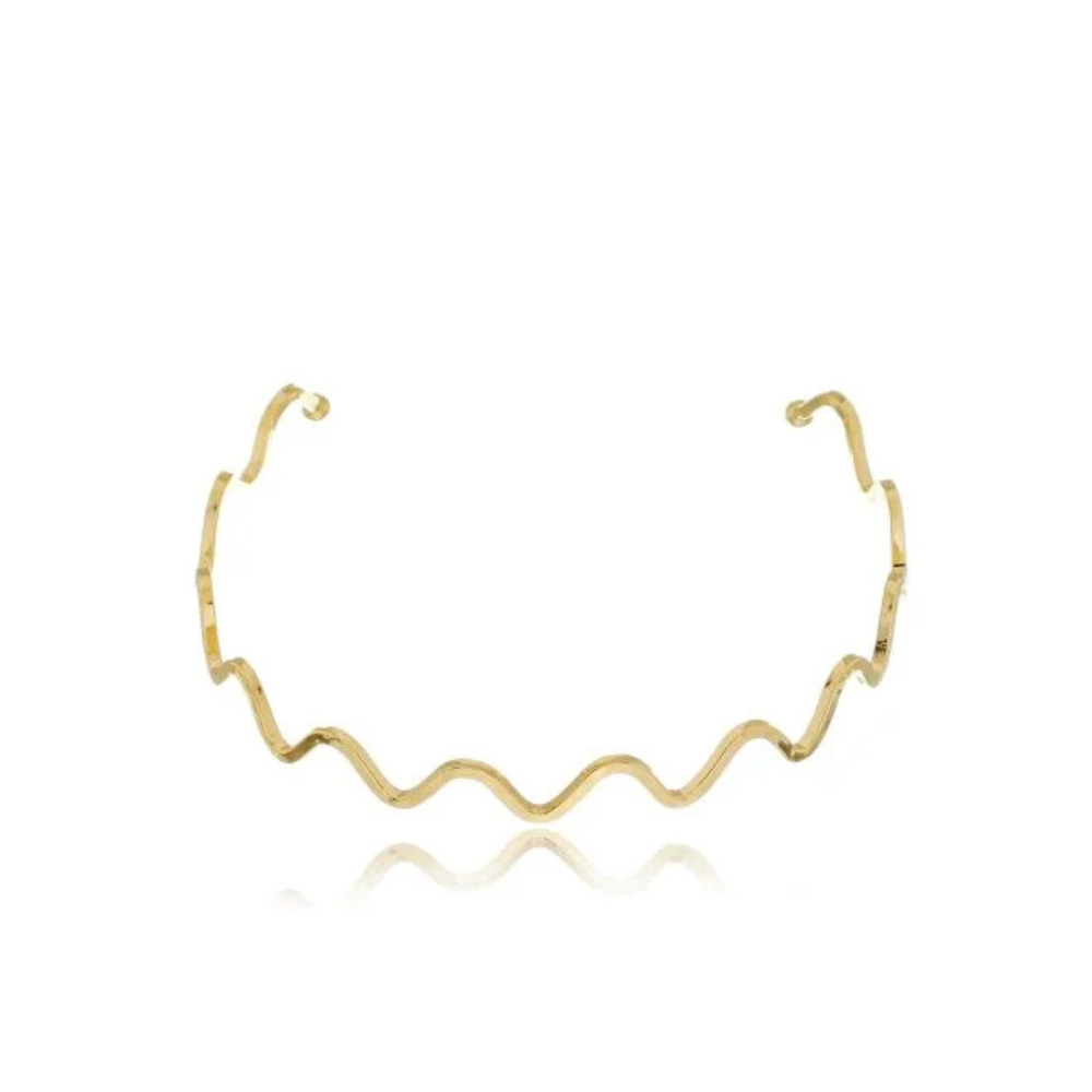 Bracelete Antebraço Maré - Dourado
