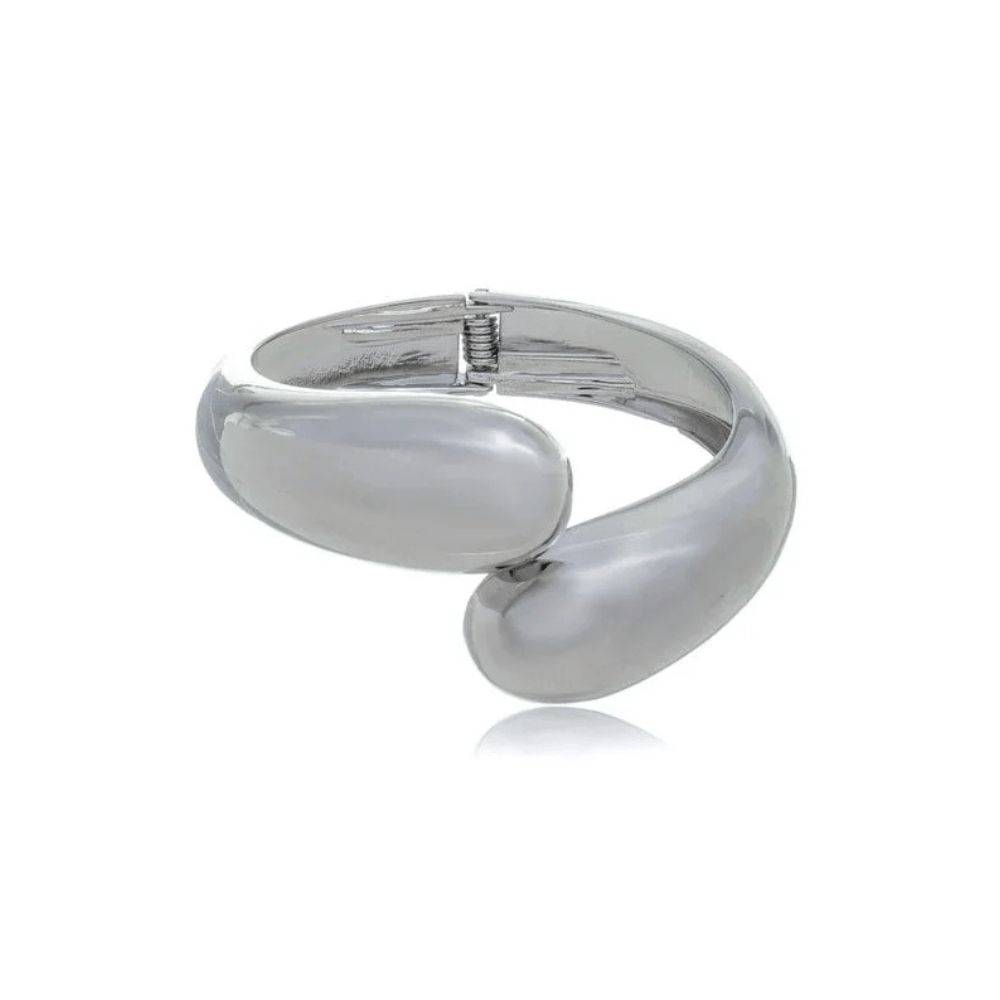 Bracelete Gotas Conectadas - Prata
