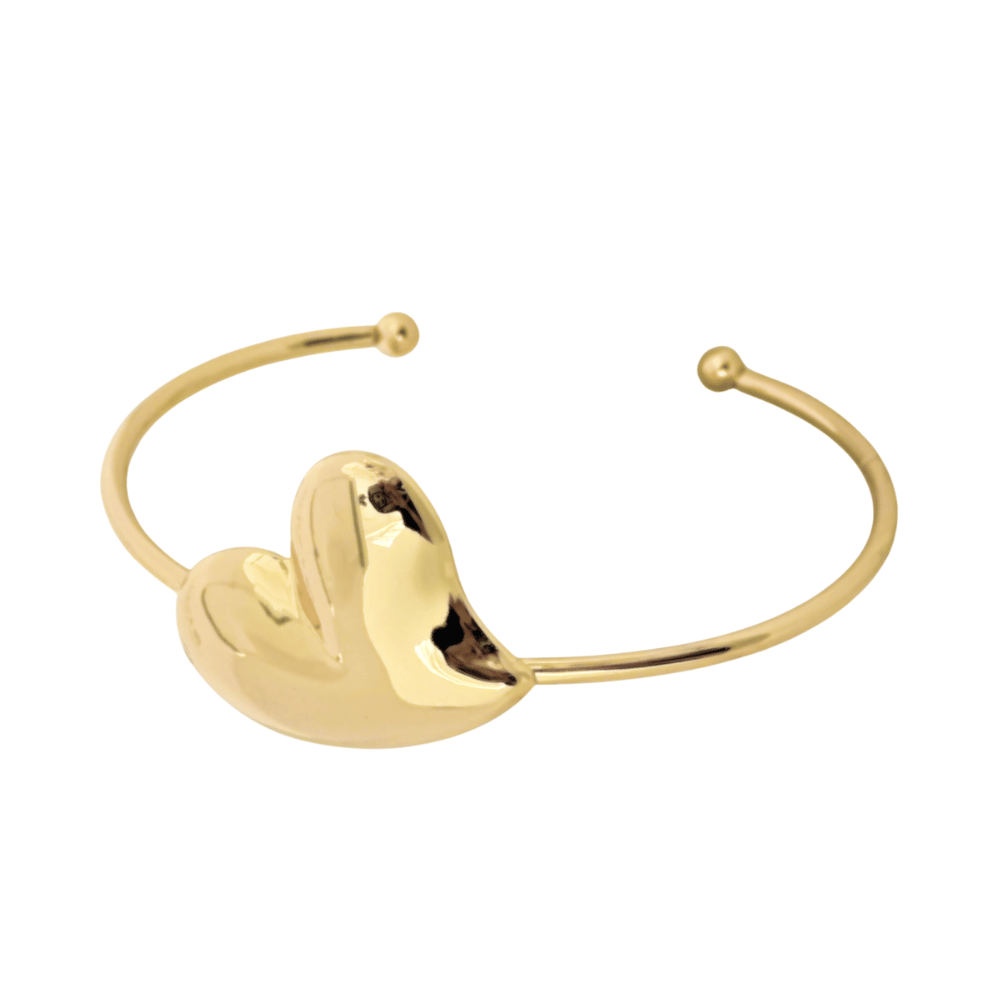 Bracelete Heart Ajustável - Dourado