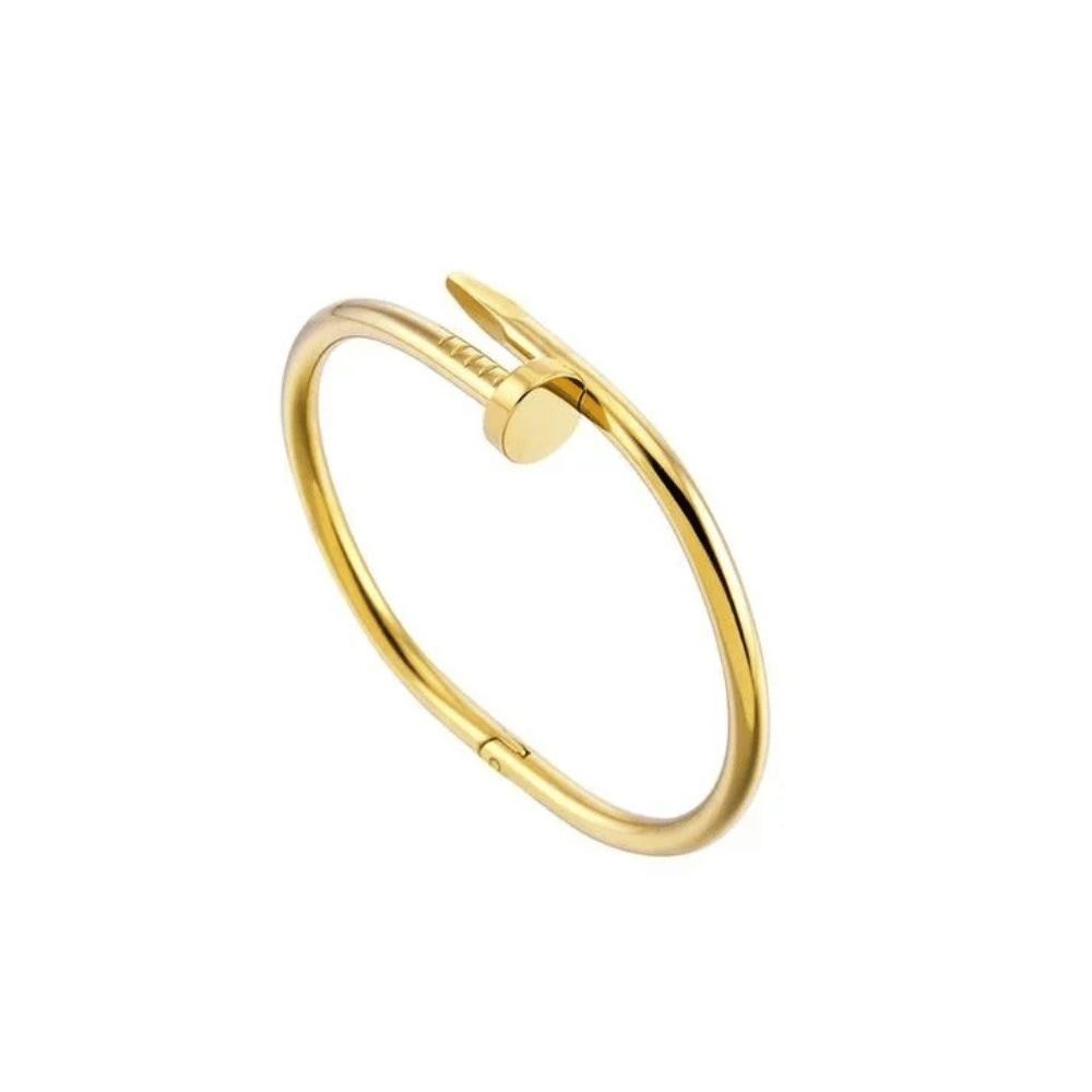 Bracelete Prego - Dourado