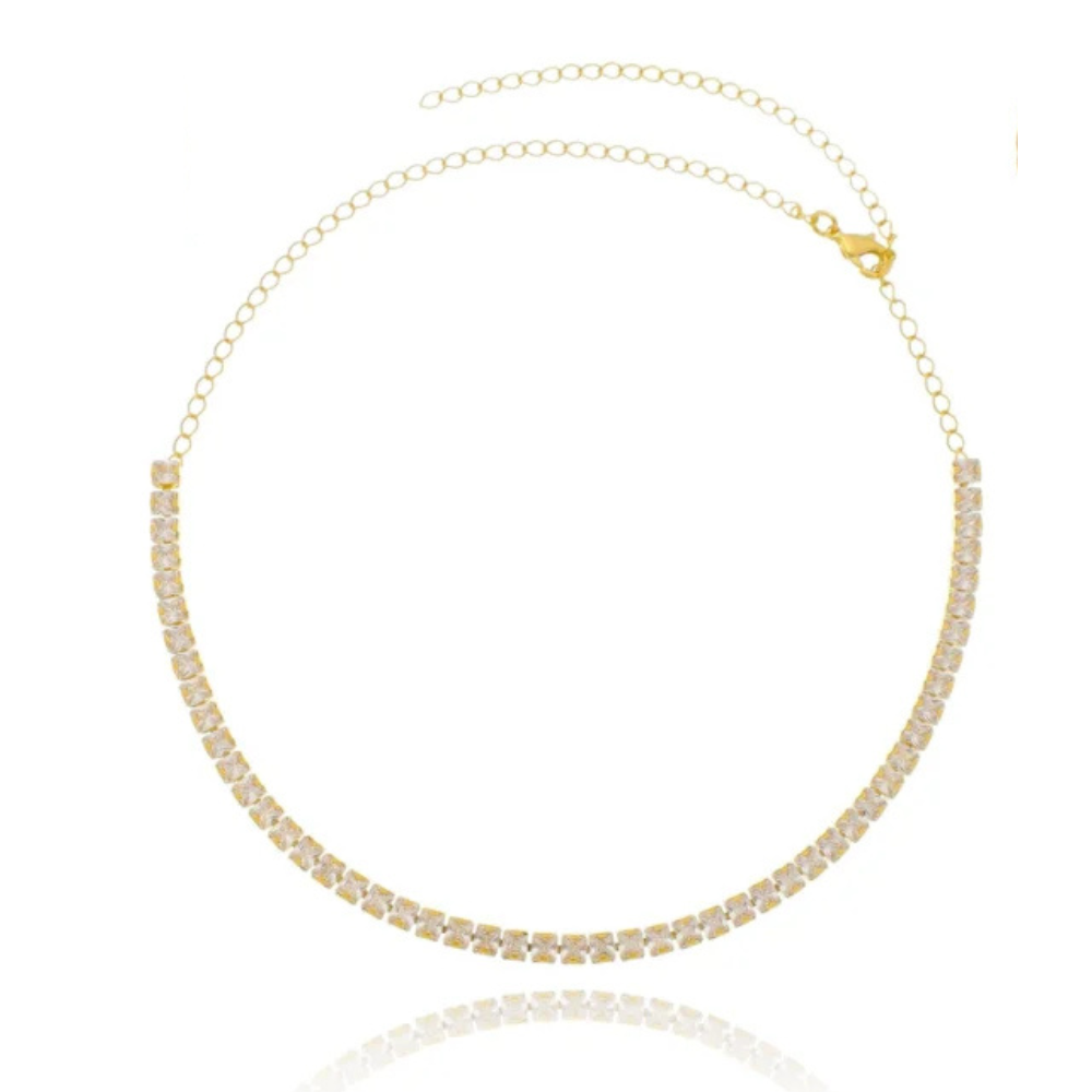 Colar Riviera Elegance - Dourado