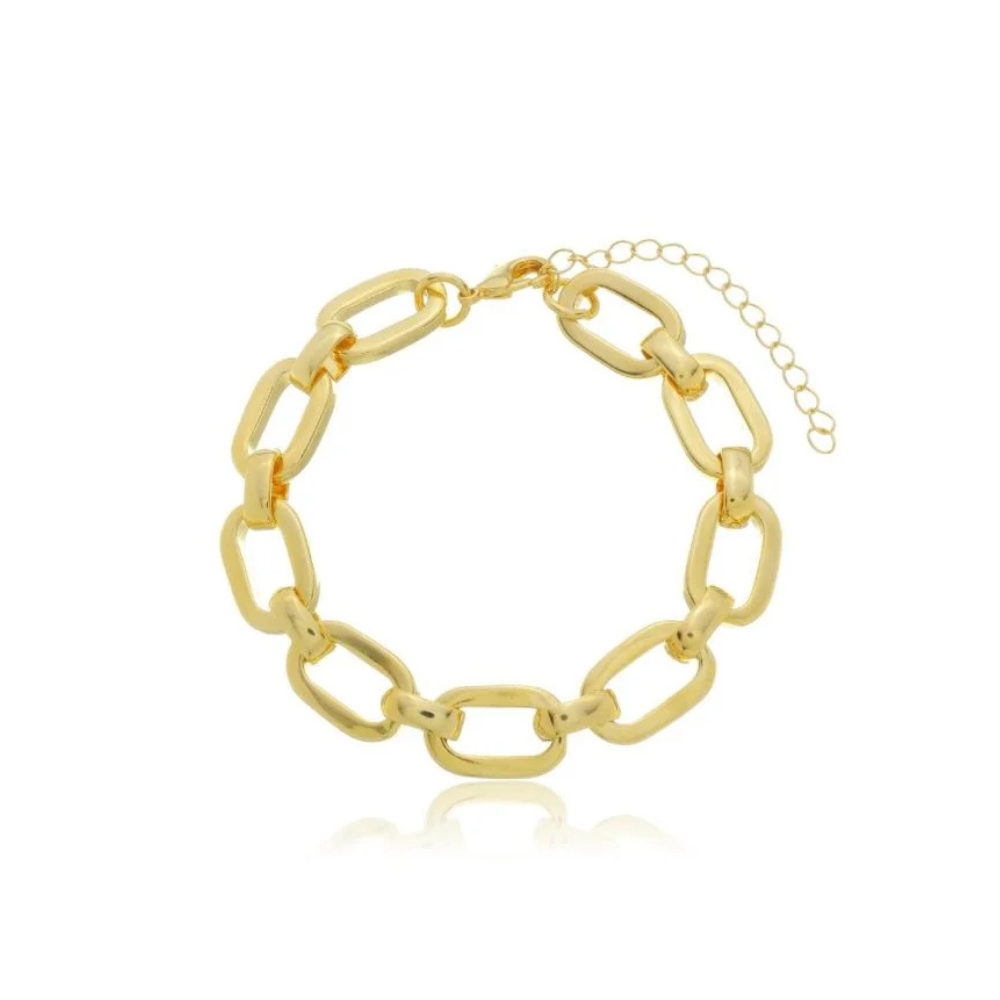 Pulseira Corrente Segredo - Dourado