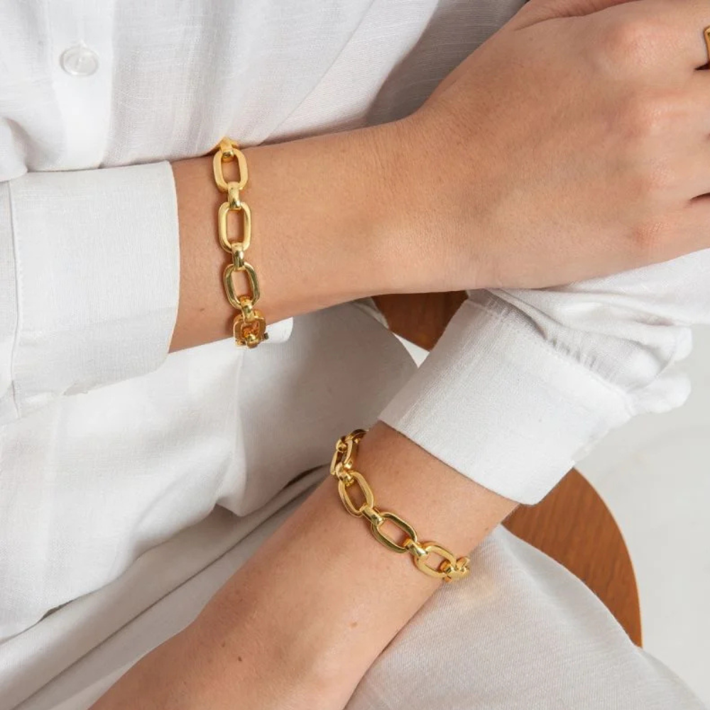 Pulseira Corrente Segredo - Dourado