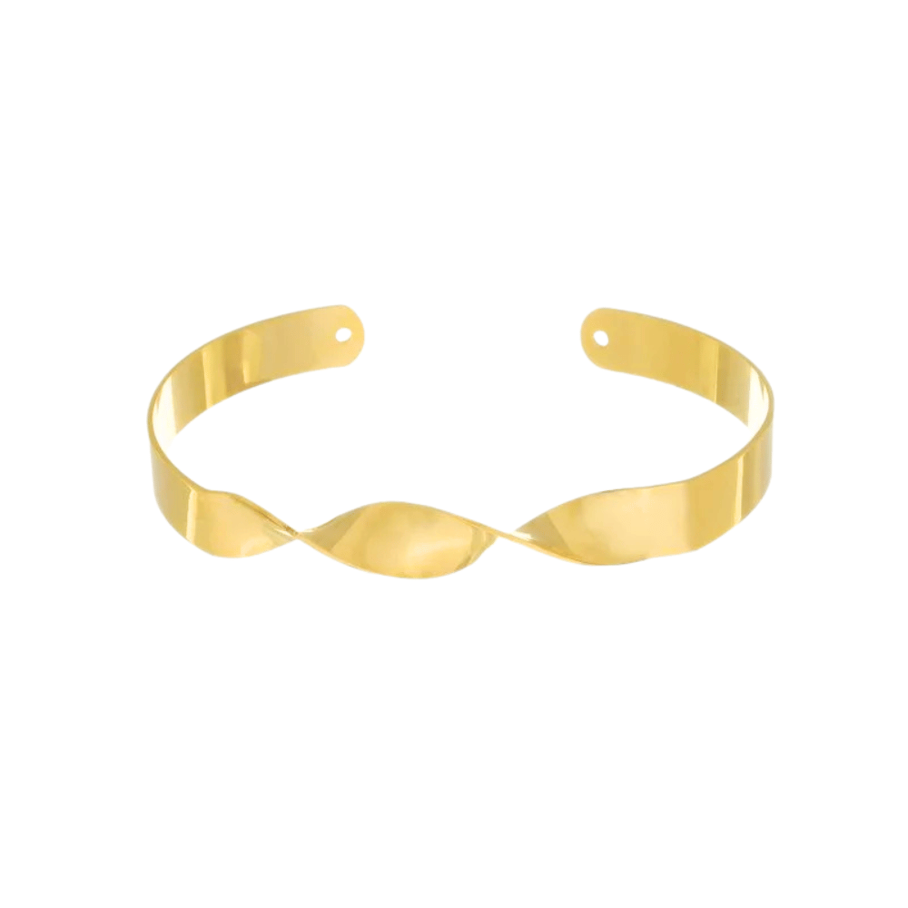 Bracelete Duna Ajustável - Dourado