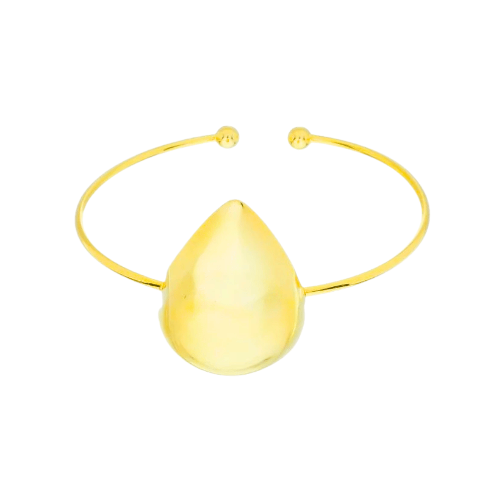 Bracelete Gota Mavi Ajustável - Dourado