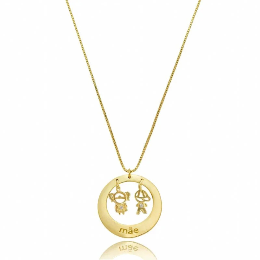 Colar Essência do Amor - Dourado